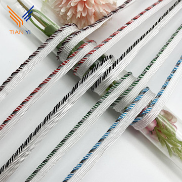 1cm新品子母织带家纺窗帘抱枕被套包边滚边条牙子带服装辅料现货