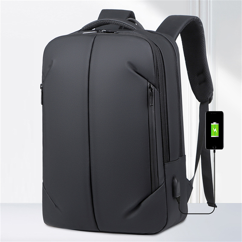 Cross-Border New Business Commute Computer Backpack Multi-Functional Waterproof Fashion Casual Travel Laptop Bag Logo