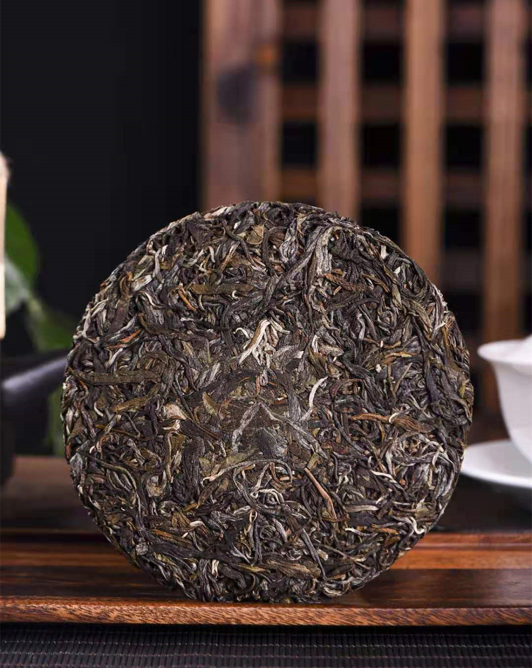 2021春倚邦 200克茶叶云南普洱茶生茶饼原产地勐腊县中小叶种