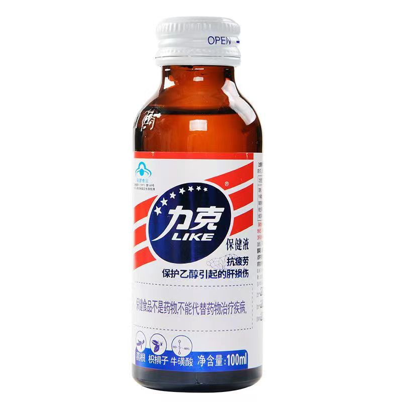 力克保健液100ml 抗疲劳保护乙醇引起的gan损伤 含葛根牛磺酸