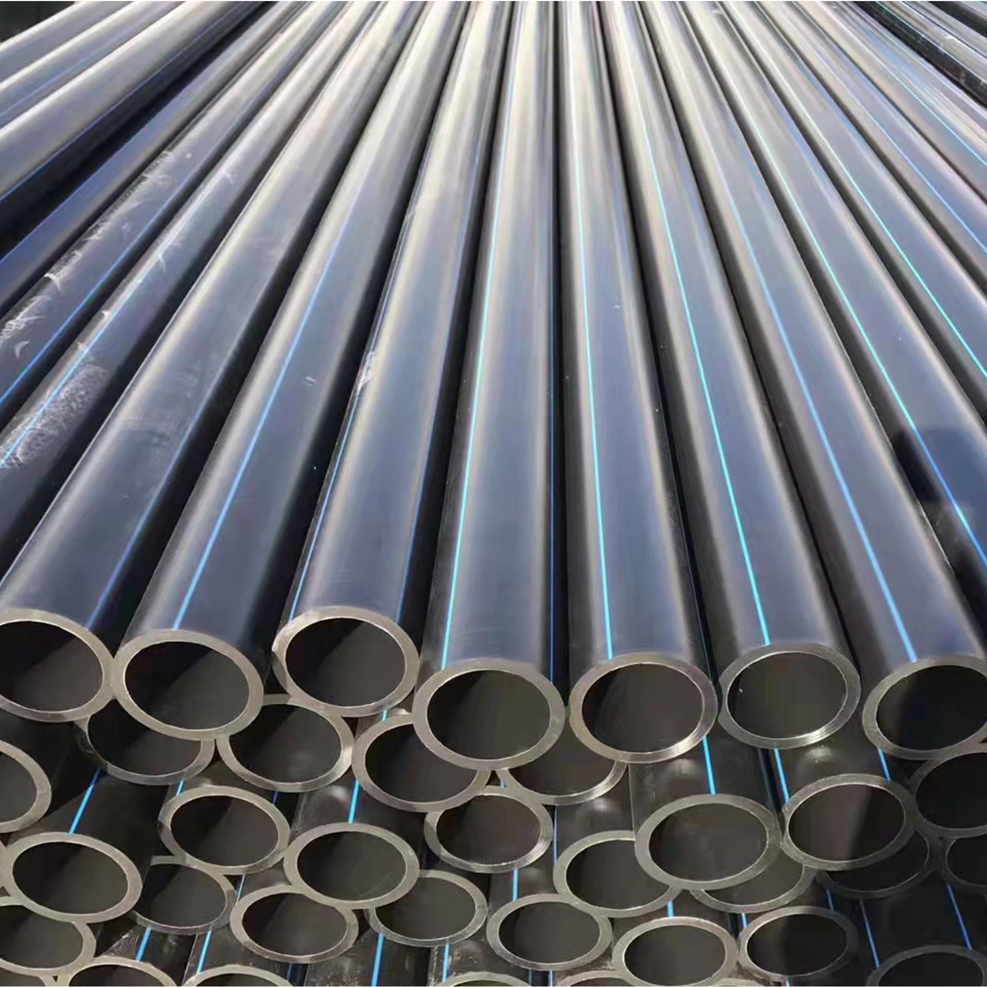 可定制pe给水管自来水管饮水原料管给水管家用市政pe水管饮用水管