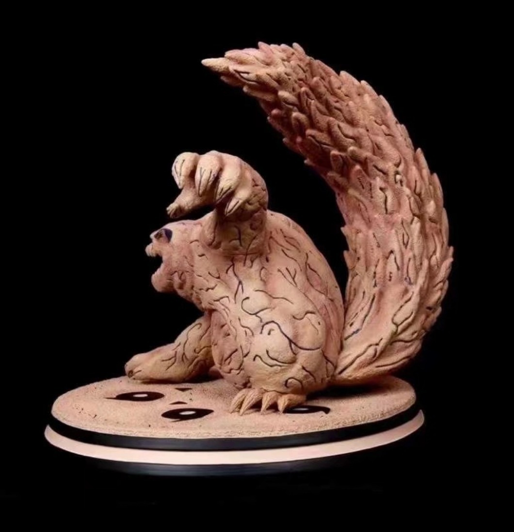 火影 共鸣系列 一尾 守鹤 尾兽 四尾 松悟空 雕像模型盒装手办