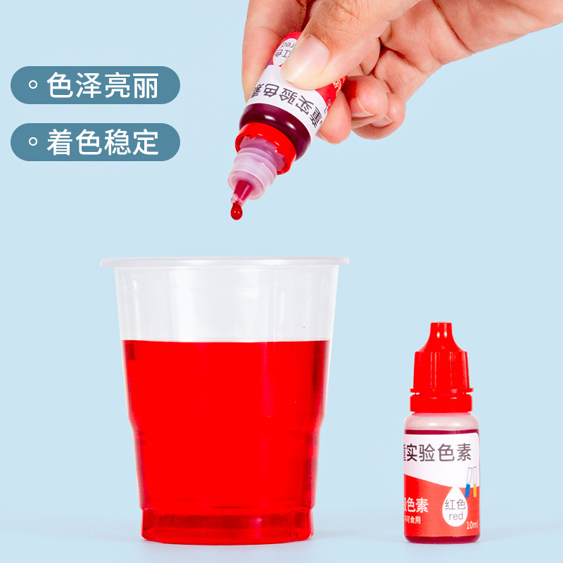 Children's Technology Small Production Pigment 10ml Color Mixing Pigment Handmade Vaporeon Rubber Colored Clay Slim Crystal Mud