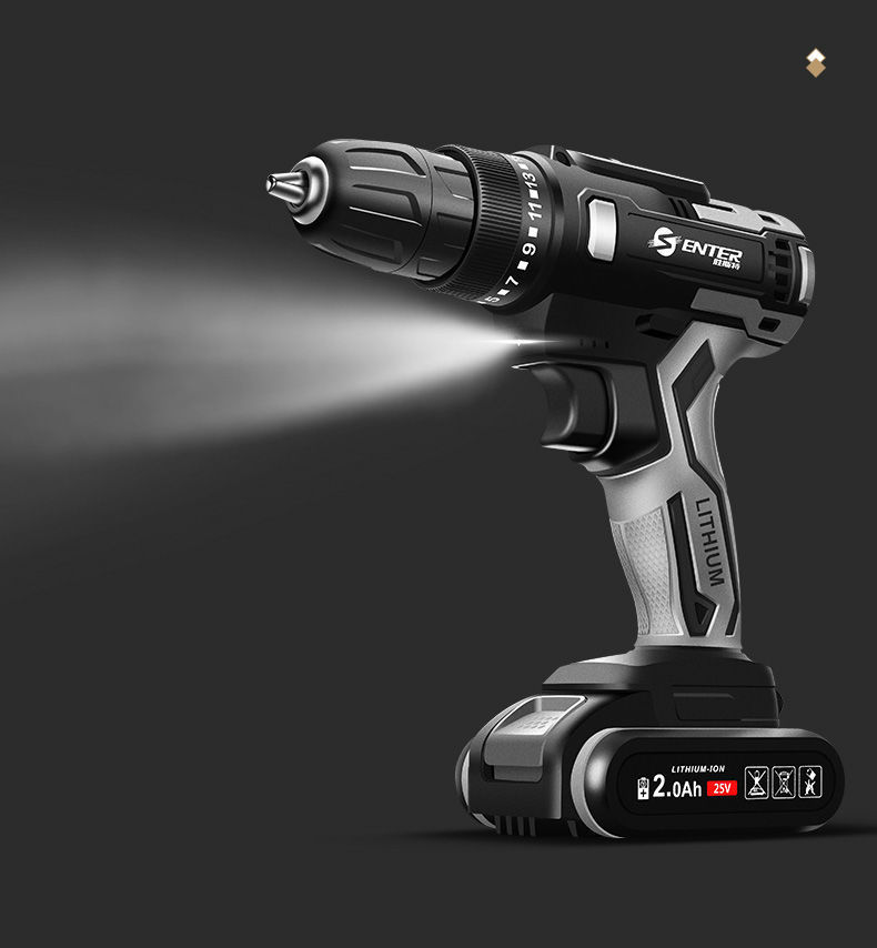 手电钻220v多功能家用正反电转调速大功率手提枪钻小电钻工具锂电