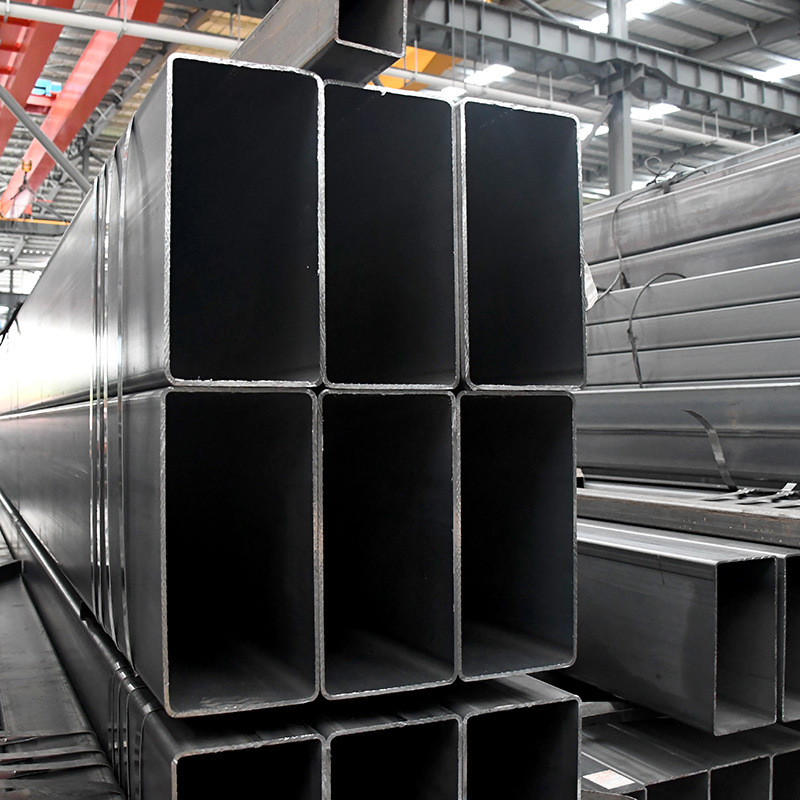 q355b黑退方管 大口径薄壁方矩管40*20 铁方管40*80现货供应