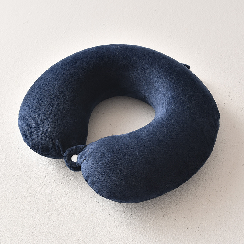 Memory Foam U-Shaped Pillow Travel Neck Pillow Neck Pillow U-Shaped Pillow Logo Creative Neck Pillow Factory Direct Sales