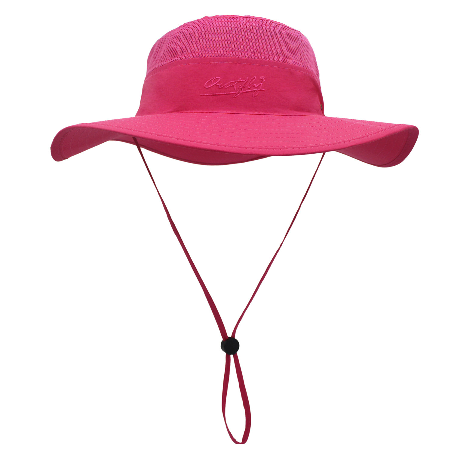 Outdoor Hat Sun-Proof Bucket Hat Bucket Hat Spring and Summer Men's and Women's Wide Brim Hat UV Protection Sun Hat Cross-Border Hot