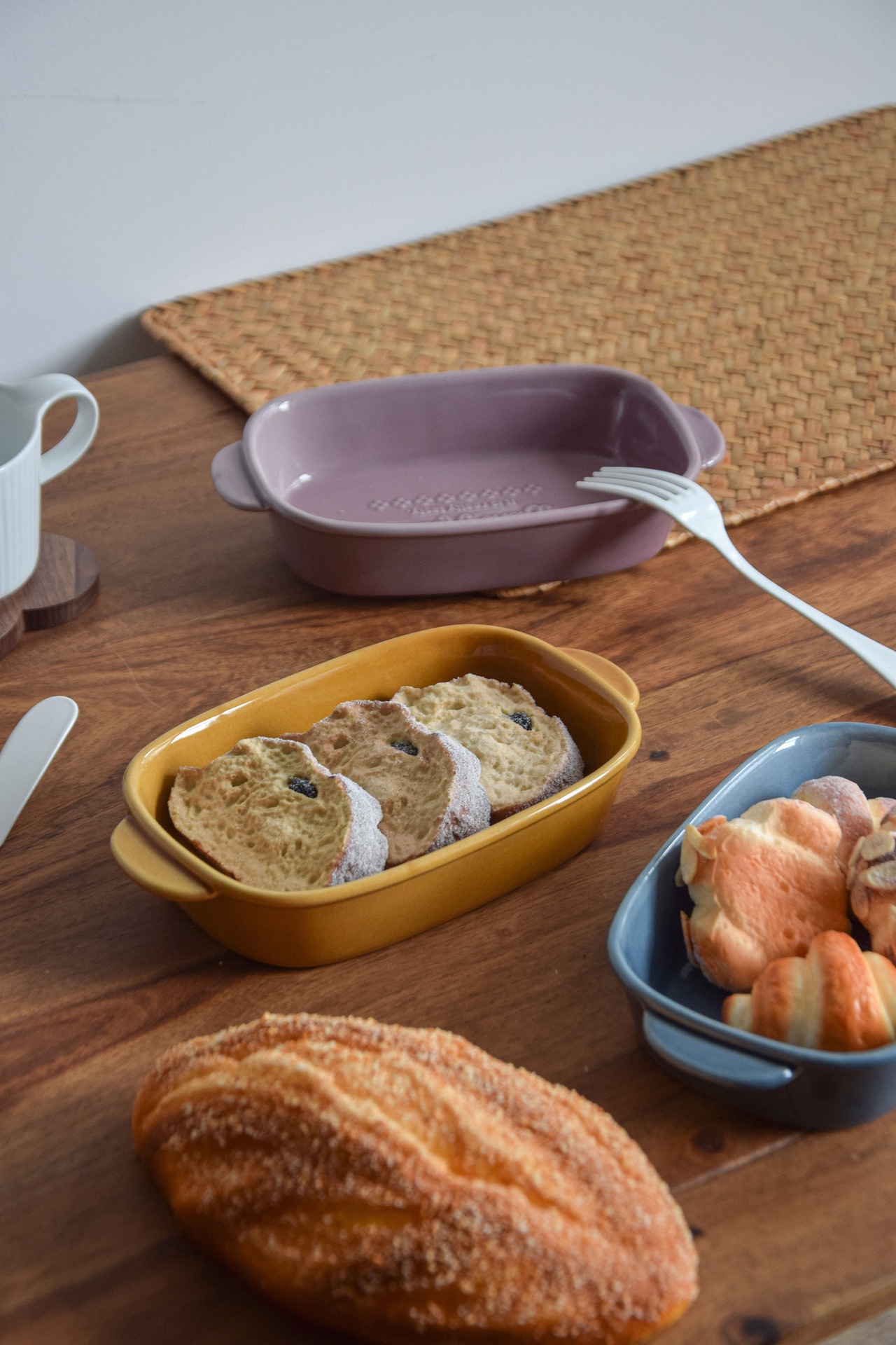 美浓烧/日本制/bistro kitchen长方焗盘(黄)