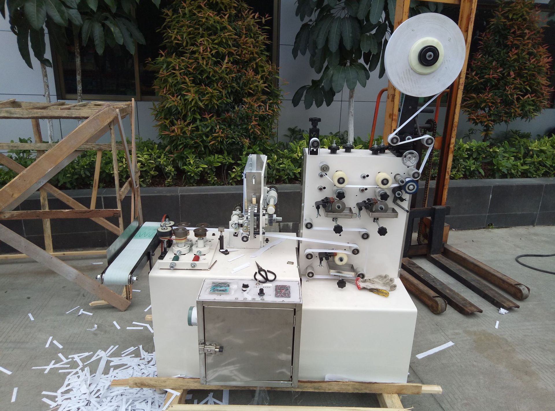 智能恒温控制牙签包装机 单头尖双头尖牙签封装机 纸包塑膜分装机