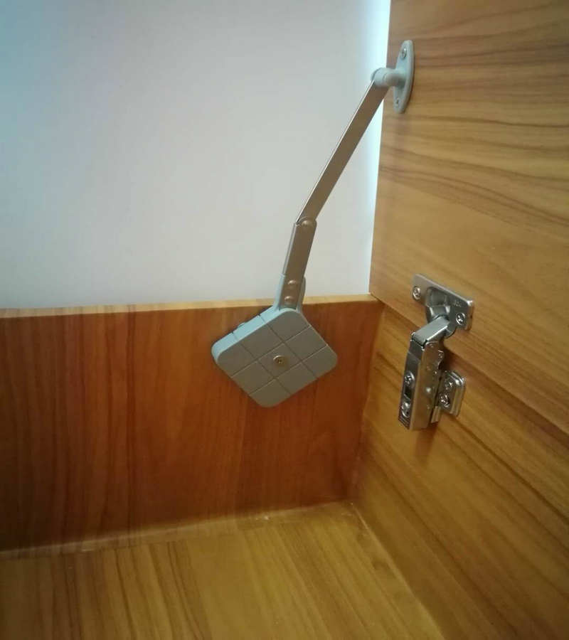 德国科技防夹手榻榻米上翻液压缓冲支撑梳妆台合页重型收纳柜铰链