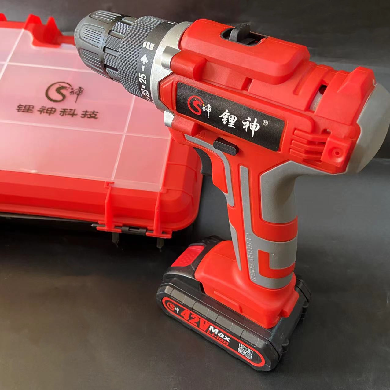 锂电手电钻 电动l螺丝刀 多功能充电式锂电起子机 充电电钻冲击钻