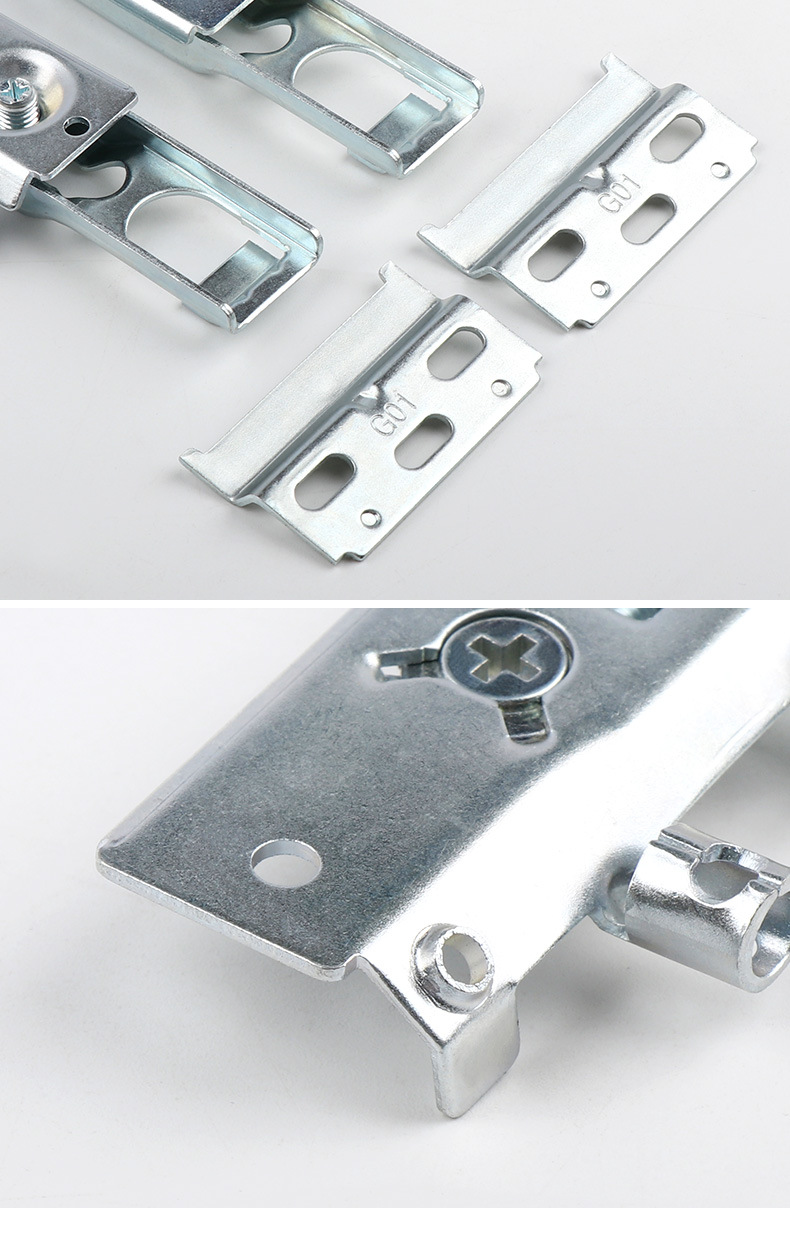 橱柜隐形式吊码 重型吊柜挂码 可调式分左右厨房承重吊柜金属挂码