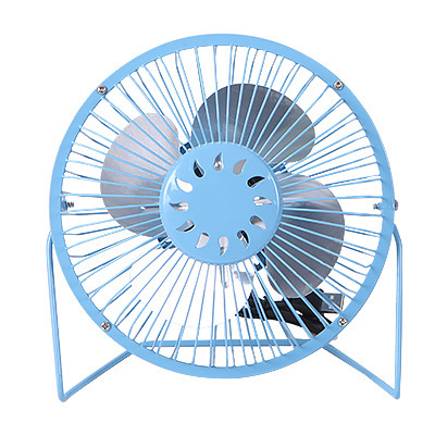 Manufacturer Usb Small Fan 468-Inch Wrought Iron Office and Dormitory Mini Rotating Fan Portable Bass Fan