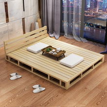 适用床板1.8米硬板床垫实木护腰木板床架排骨架1.5席梦思榻榻米地