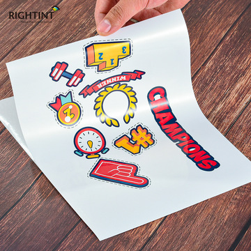 防水速干高清色彩喷墨a4不干胶标签材料数码喷墨打印不干胶贴纸