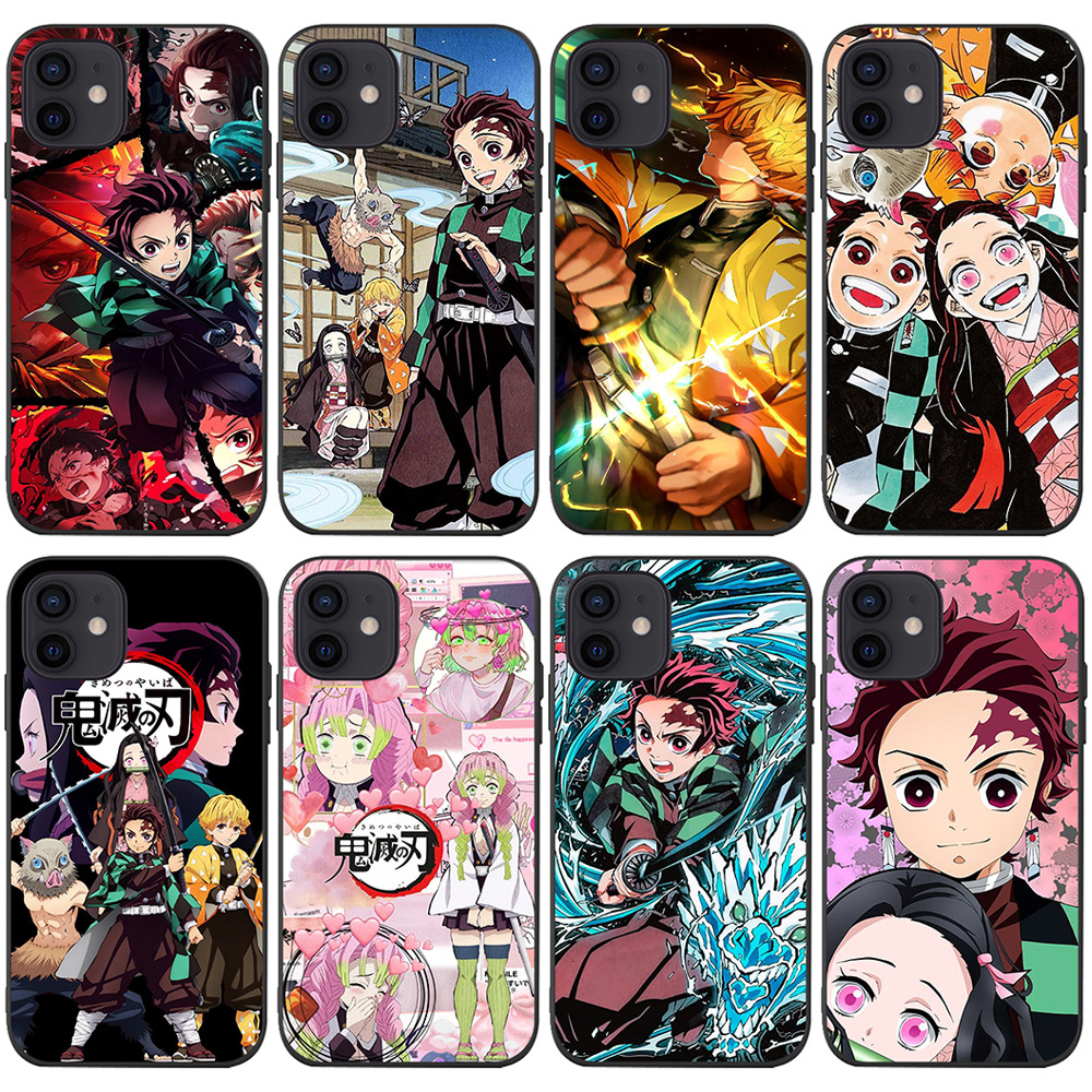 鬼灭之刃手机壳适用13/12promax苹果x/xs/xr动漫iphone7/8plus/6s