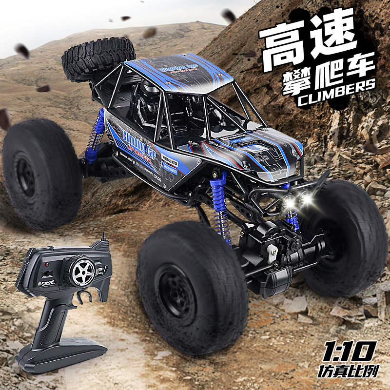 攀爬车美致充电无线遥控车高速越野车四驱电动玩具儿童玩具车批发