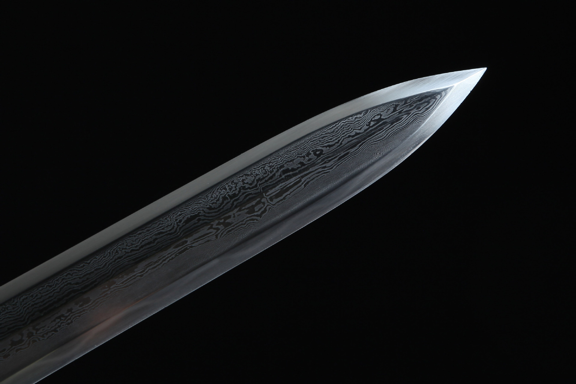 龙泉市刀剑花纹钢八面汉剑影视冷兵器春秋汉剑硬剑宝剑收藏未开刃