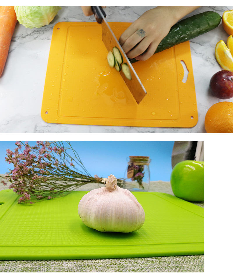 亚马逊硅胶切菜板大号食品级儿童辅食砧板方形创意防滑垫硅胶菜板