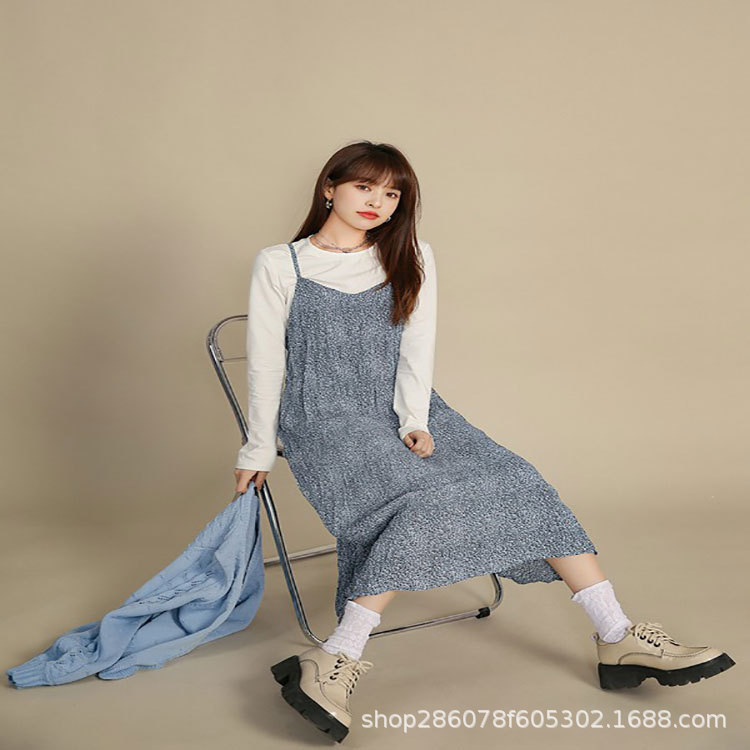 知恩gccg春秋新款连衣裙女装品牌折扣厂家批发尾货直播实体店货源