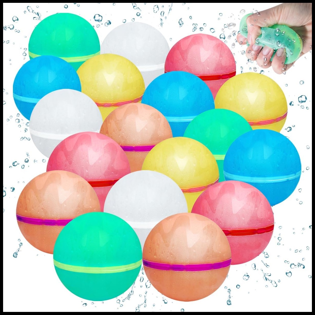 跨境爆款硅胶水球户外打水仗注水气泡球夏季儿童水气球-阿里巴巴