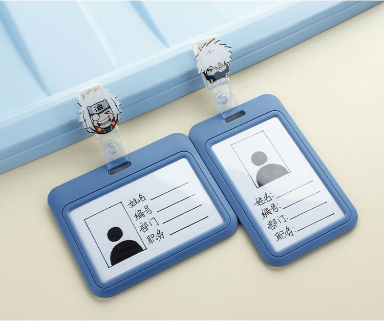 护士工作牌胸卡挂绳员工工牌会议牌门禁牌透明卡套胸牌亚克力夹子