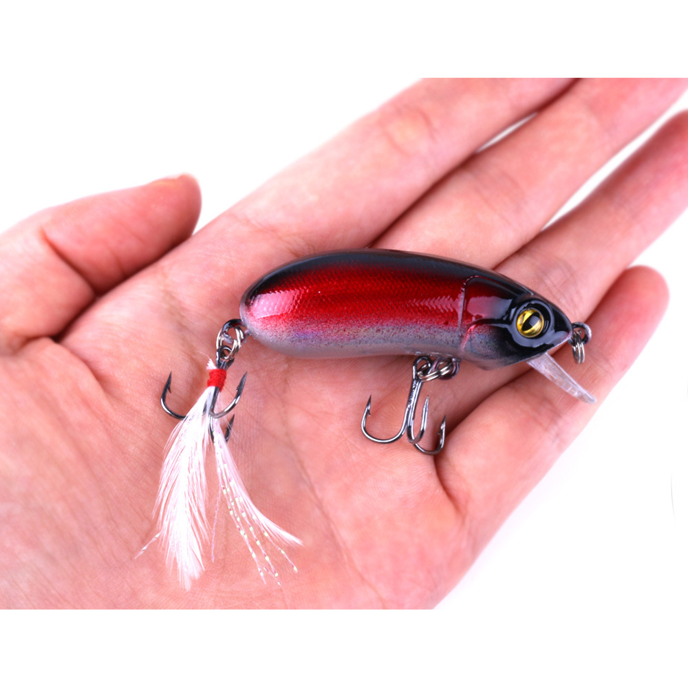 路亚假饵cc60cc50摇滚小胖鱼饵7g10g仿生鱼钓鱼诱饵渔具多色批发