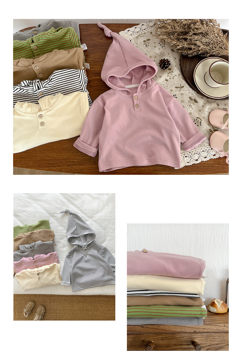 婴儿卫衣秋上衣春秋儿童男女宝宝巫师帽衫韩版洋气可爱外套详情9