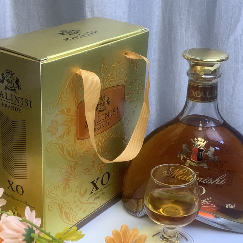 【2斤装】法国原装洋酒玛丽尼诗xo高档xo白兰地清仓洋酒特价礼品