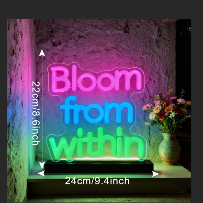 发光字母灯牌定制跨境亚克力led霓虹灯广告牌店铺创意装饰氛围灯