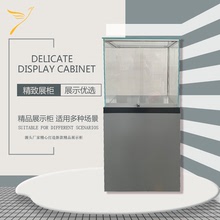 设计制作木质烤漆柜台 超白钢化玻璃展柜 产品展示柜 样品展示柜
