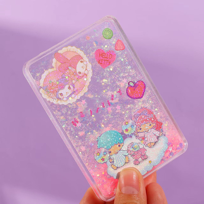 流沙咕卡砖套装库洛米咕卡贴纸咕卡盘镊子手帐套盒学生文具礼品