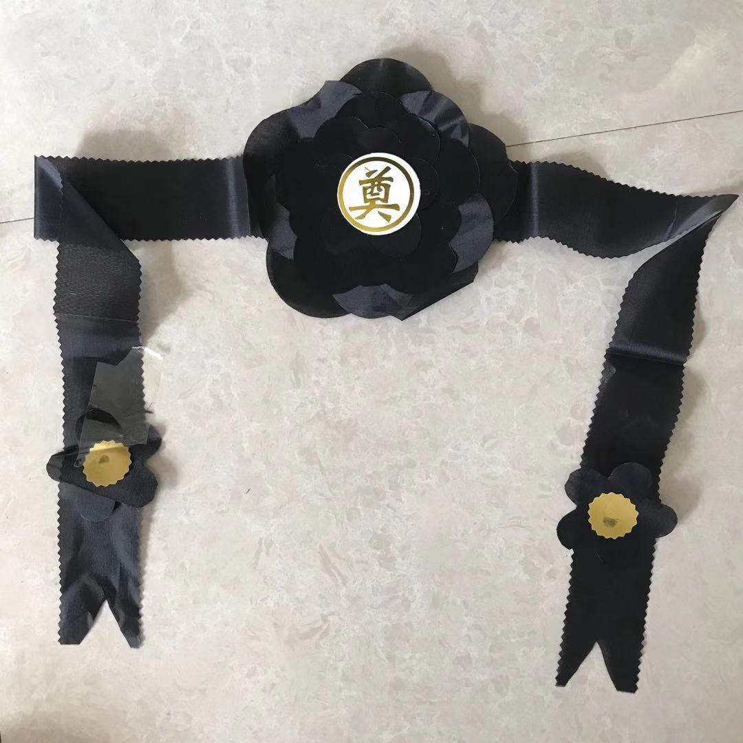 批发遗像框老人相框黑色12寸a4摆台挂墙遗照照片相框遗像花黑花