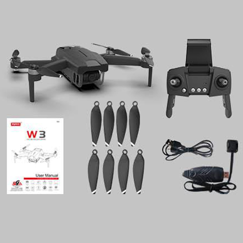 Sima W3 New GPS 4K Aircraft for Areal Photography Brushless Motor Electronic Anti-Shake Camera Professional Remote Control Aircraft