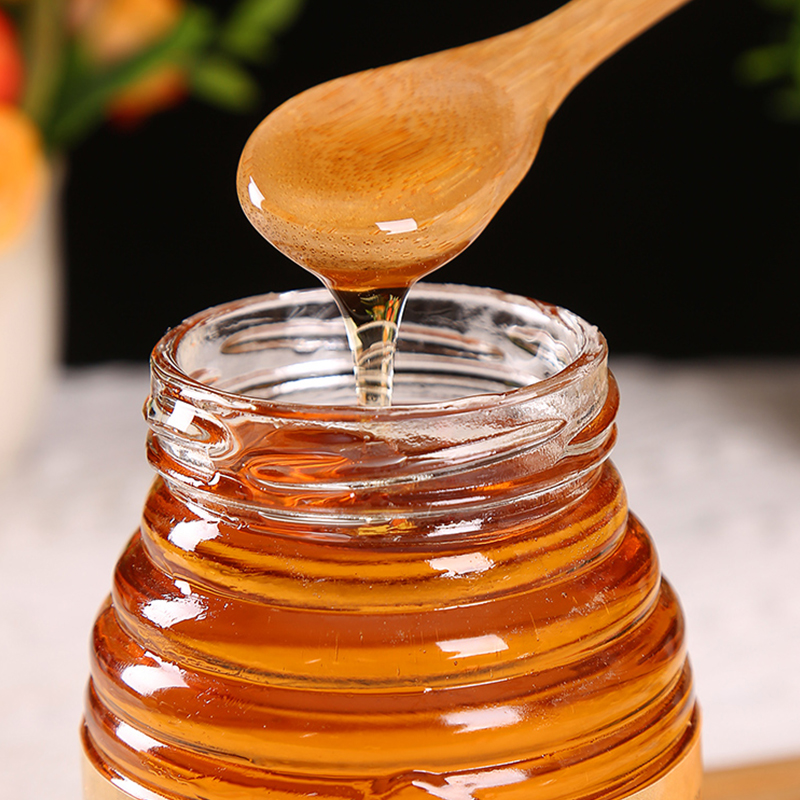 土蜂蜜饮品1000g大瓶装 蜂蜜 百花蜜 结晶蜜 可冲饮柚子茶包邮