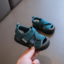 男童凉鞋2023夏季新款婴幼儿学步鞋软底防滑女童鞋网面鞋儿童凉鞋