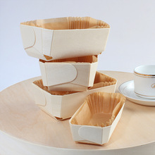 木质小吐司盒面包烘焙木盒进烤箱木托纸托金枕蛋糕枣糕磅蛋糕模具