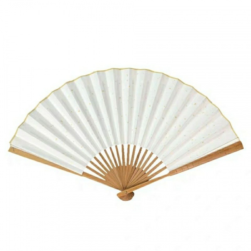 空白扇子山河令绘画扇书法国画diy扇面白色纸扇子宣纸折扇亚马逊