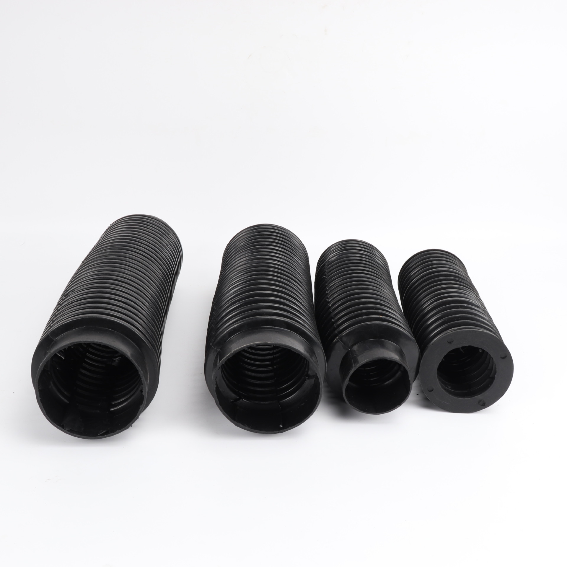 厂家供应橡胶伸缩套 橡胶防尘套黑色白色汽车波纹防尘保护套现货