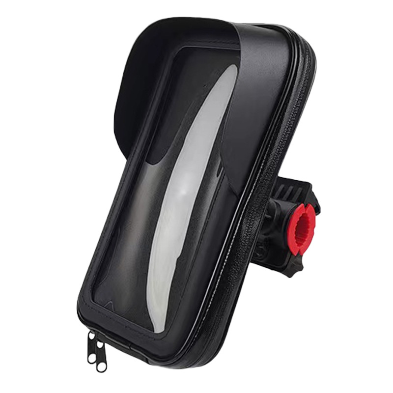 Mobile Phone Waterproof Bag Bracket Takeaway Rider Drop-Resistant Touch Screen Sunshade Motorcycle Bicycle Navigation Bracket Mobile Phone Case