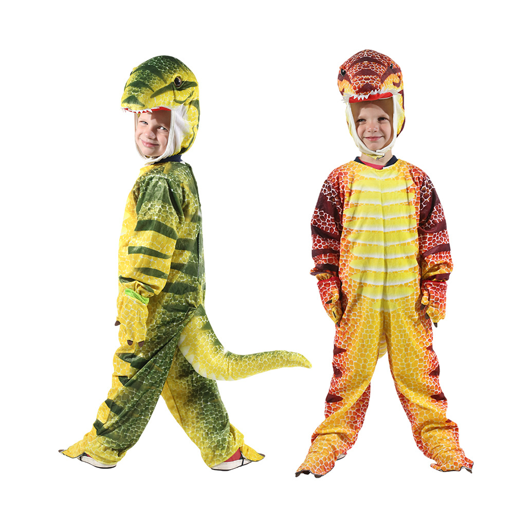 0成交0件跨境毛绒三角龙服小孩爬行恐龙服万圣节卡通人偶装扮儿童节