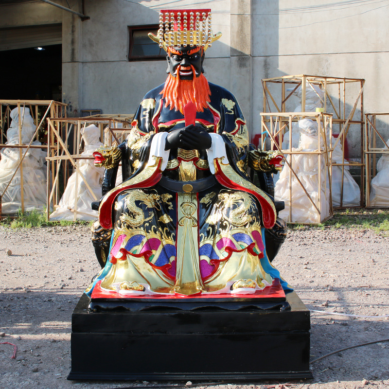 华音殿四海龙王龙母神像新款东南西北五海龙王爷龙神树脂材质佛像