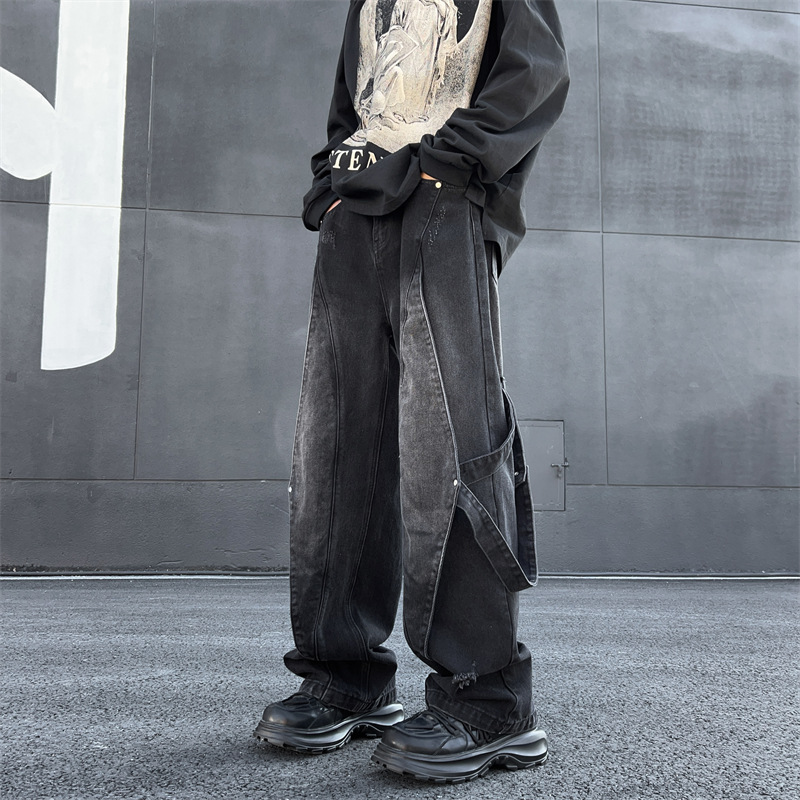 牛仔裤网红同款男