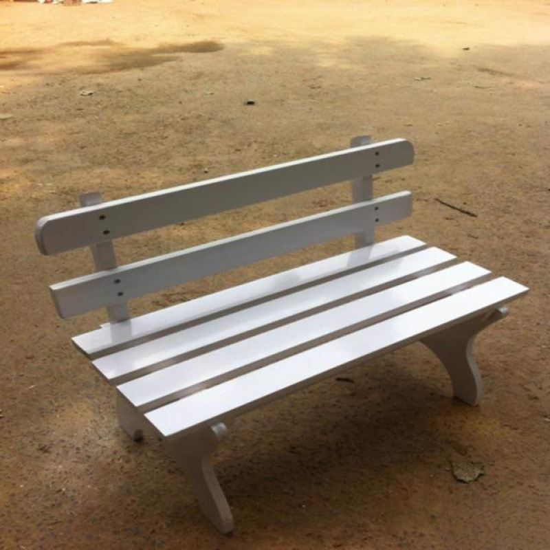 道具板凳摄影实木长椅子实景户外休闲椅公园椅双人长条椅靠背座.