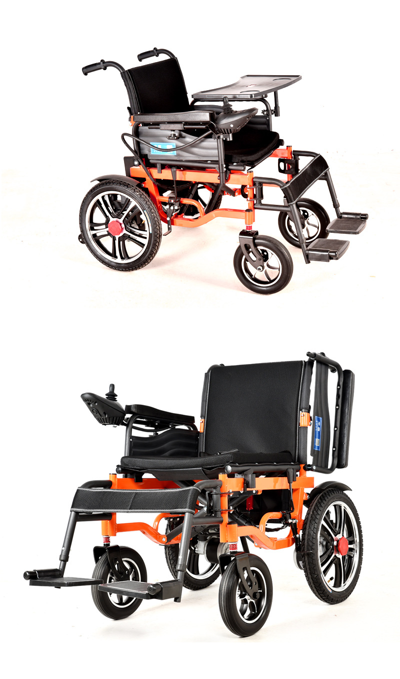 老年人电动轮椅全自动残疾人老人代步车电动轮椅车电轮椅加宽折叠