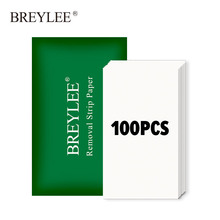 BREYLEE REMOVAL STRIP PAPER去黑头一次性美妆鼻膜纸鼻贴纸100张