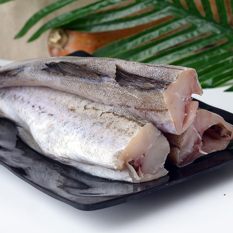 无头鱼深海鳕鱼去头去内脏鳕鱼块明太鱼宝宝辅食海水鱼鳕鱼狭鱼