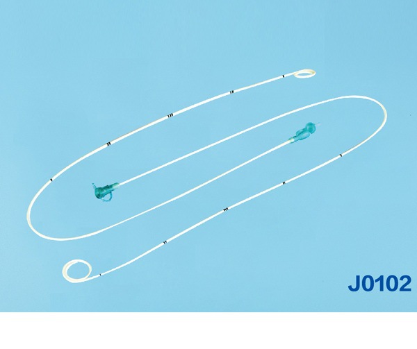 泌尿科j型输尿管引流导管导尿管一次性猪尾巴导管导丝单j管双j管