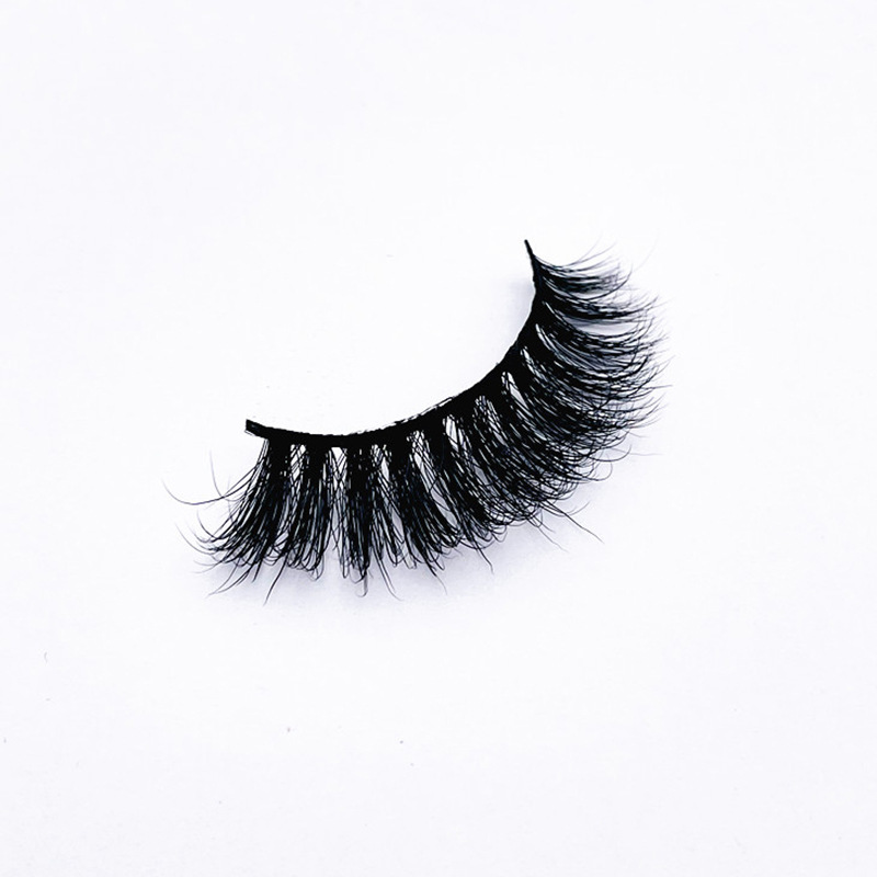 False Eyelashes Short Mink Fur European and American Style Available in Stock Wholesale Thick Three-Dimensional Foreign Trade Direct Sales