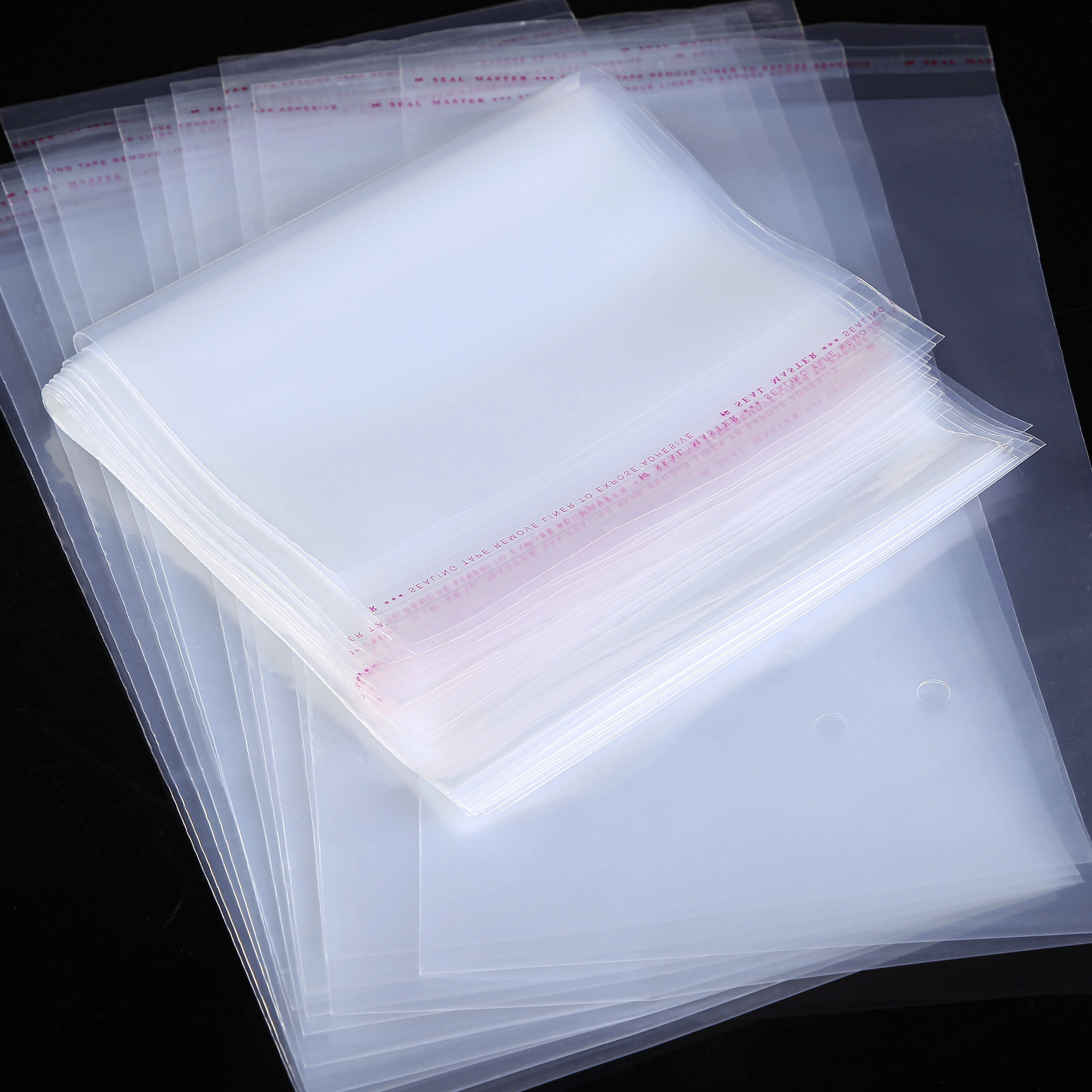 pe袋现货批发透明袋可印刷高压袋袋子服装袋包装袋封口袋pe自粘袋